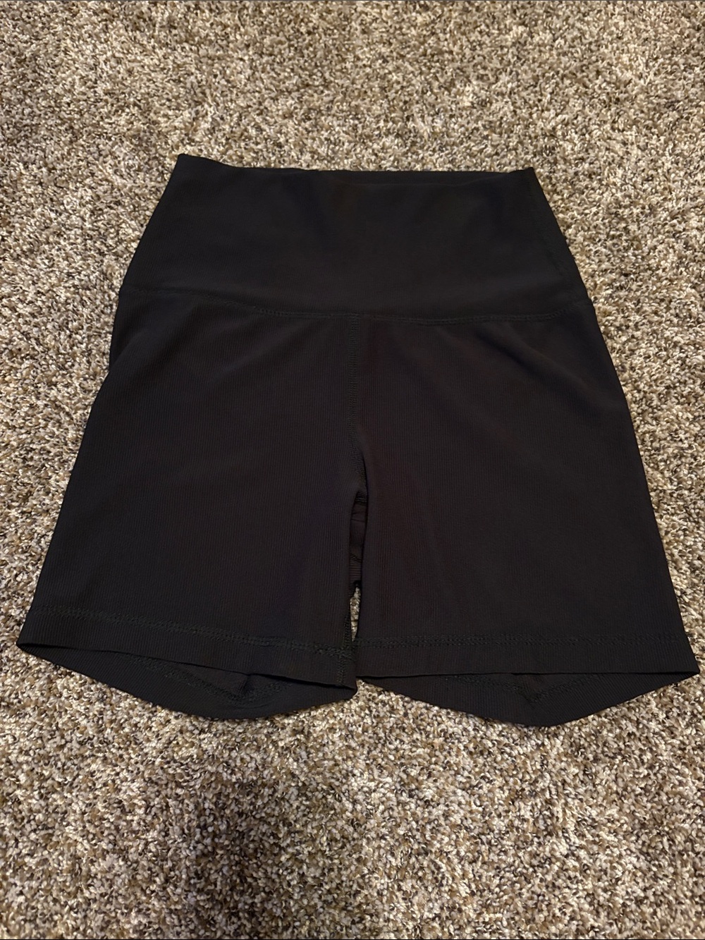 High-Waist Black Women’s Bike Shorts 90 Degrees